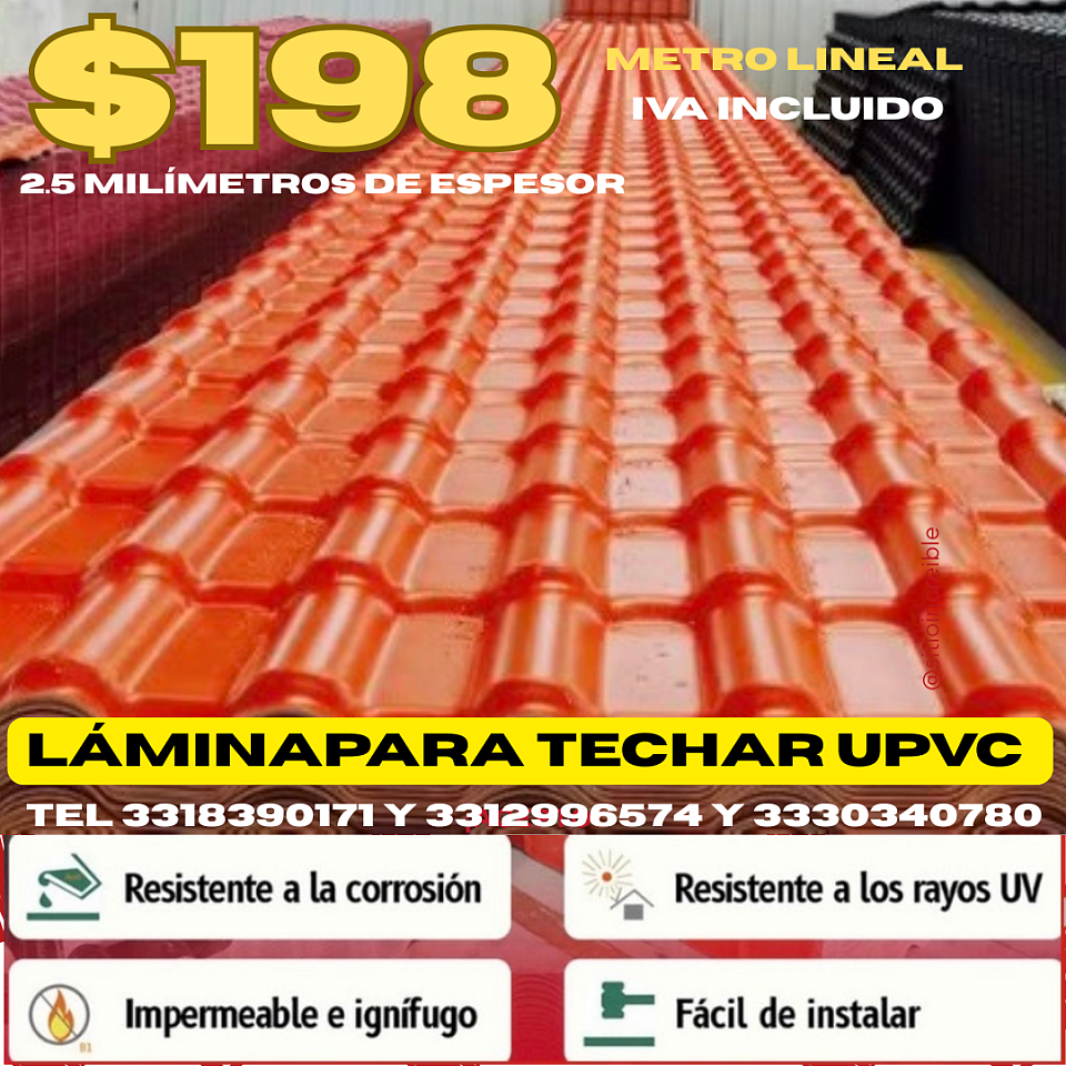 Lámina de PVC upvc plastiteja